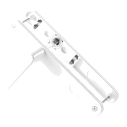 AK 031 Alüminyum Kapı Kolu Yaylı Dar 28 mm