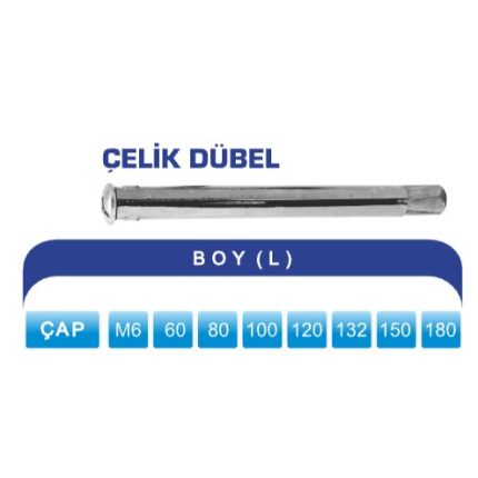 Çelik Dübel